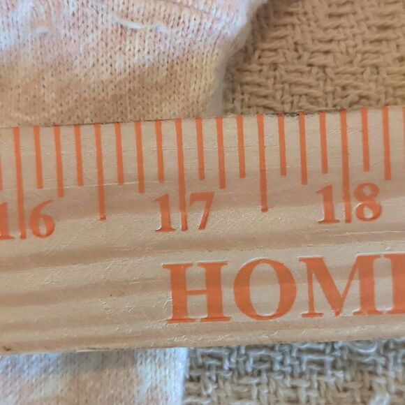 GAP Cardigan Med Dressy Pink/Cream Floral Cardigan Sweater Rhinestone Buttons - Picture 7 of 8